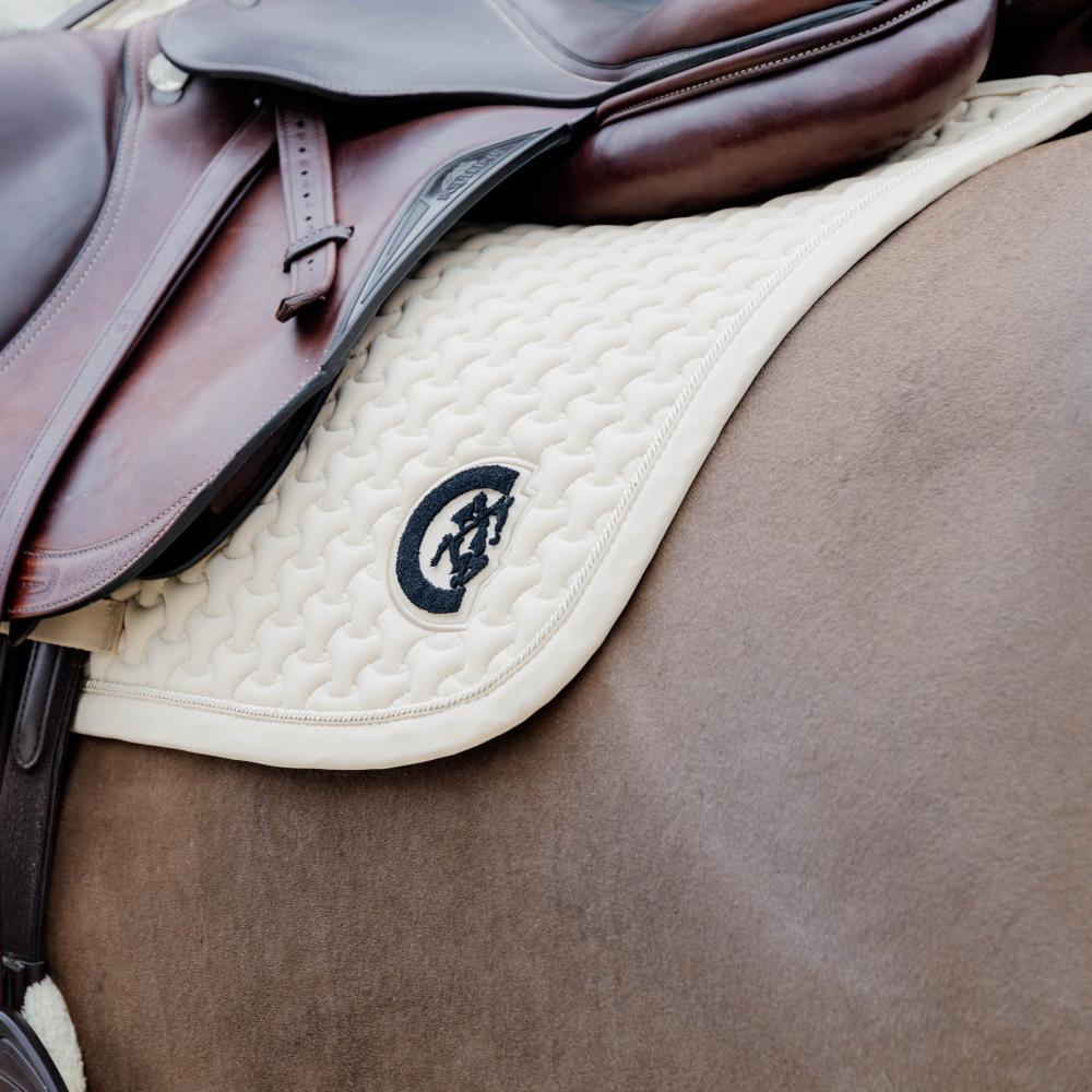 Saddle Pad Plaited 3D Logo Jumping | Kentucky Horsewear | Customisable — Image 18