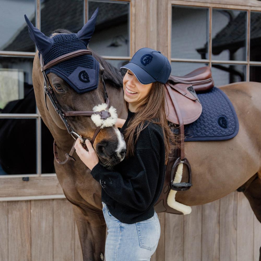 Saddle Pad Plaited 3D Logo Jumping | Kentucky Horsewear | Customisable — Image 17