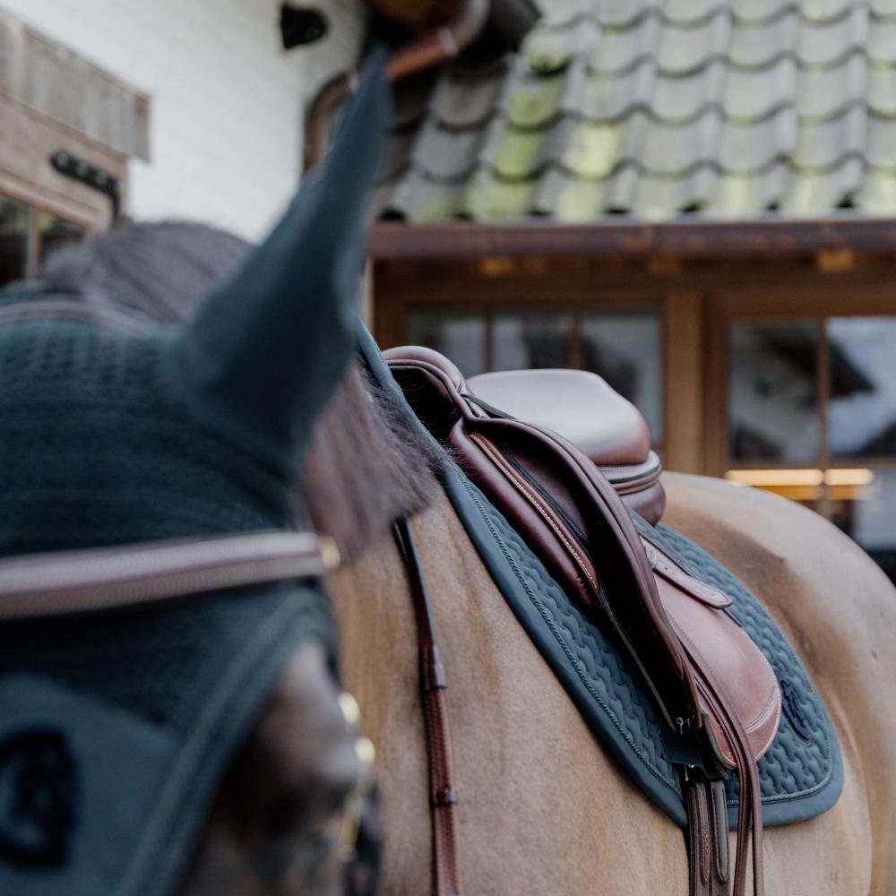 Saddle Pad Plaited 3D Logo Jumping | Kentucky Horsewear | Customisable — Image 5