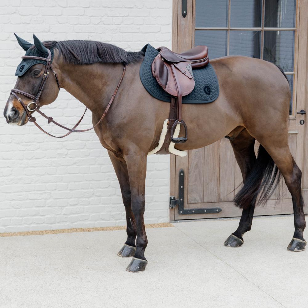 Saddle Pad Plaited 3D Logo Jumping | Kentucky Horsewear | Customisable — Image 6