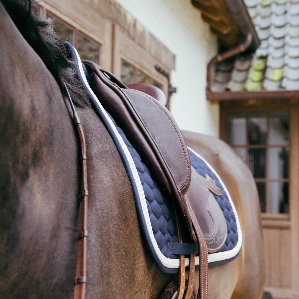 Saddle Pad Plaited Cord Dressage | Kentucky Horsewear | breathable — Image 20