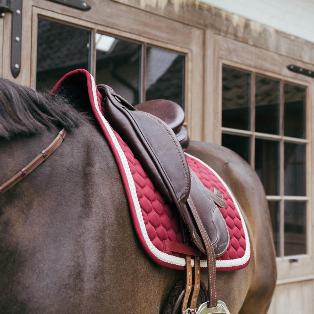 Saddle Pad Plaited Cord Dressage | Kentucky Horsewear | breathable — Image 16