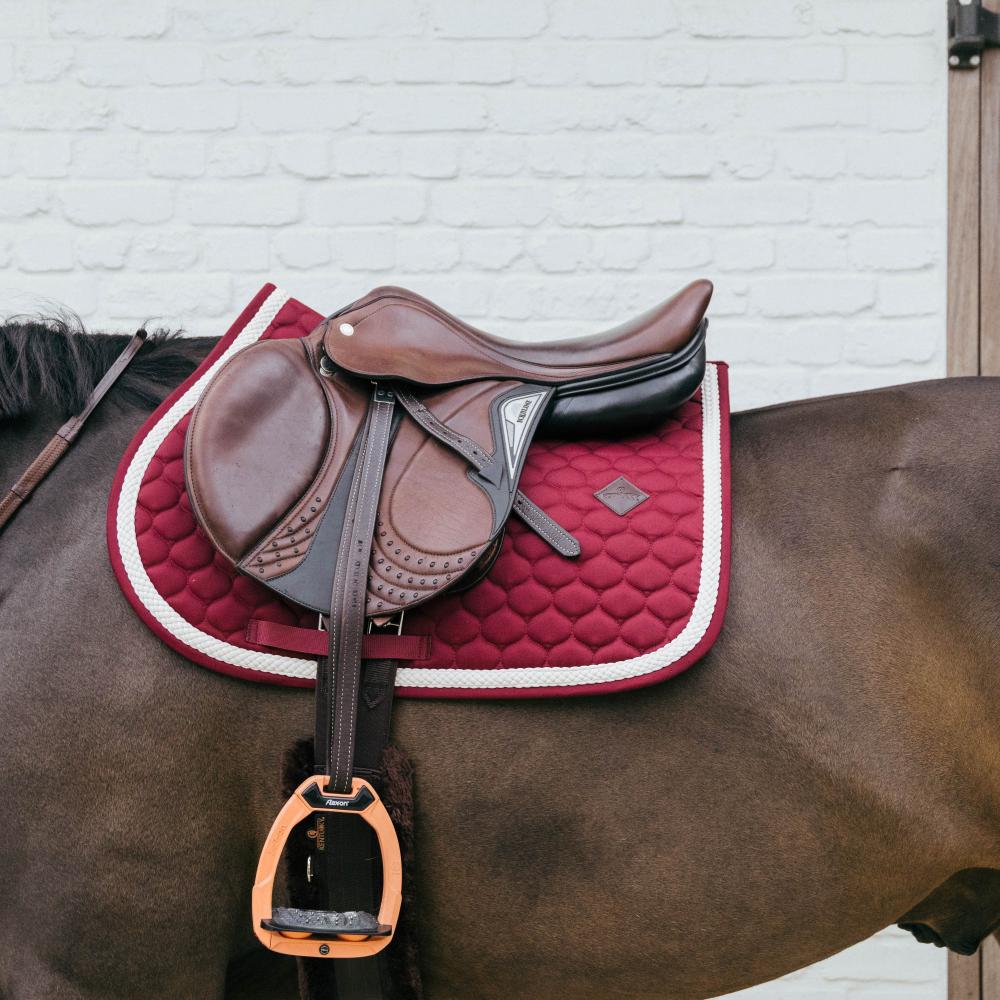 Saddle Pad Plaited Cord Jumping | Kentucky Horsewear | Comfort — Image 9