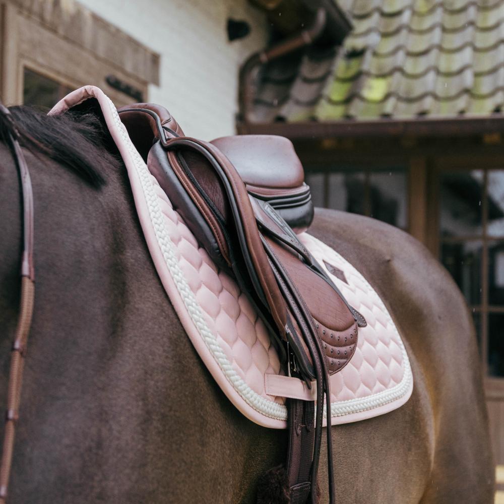 Saddle Pad Plaited Cord Jumping | Kentucky Horsewear | Comfort — Image 16