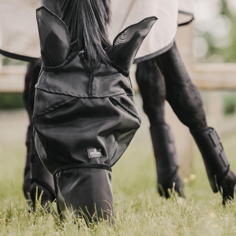 Fly Mask Classic with ears & nose | Kentucky Horsewear | UV-Protective — Image 14