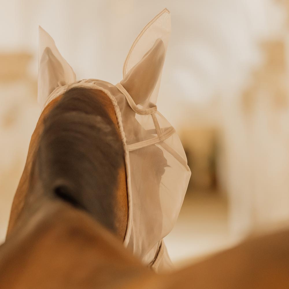 Fly Mask Classic with ears & nose | Kentucky Horsewear | UV-Protective — Image 6
