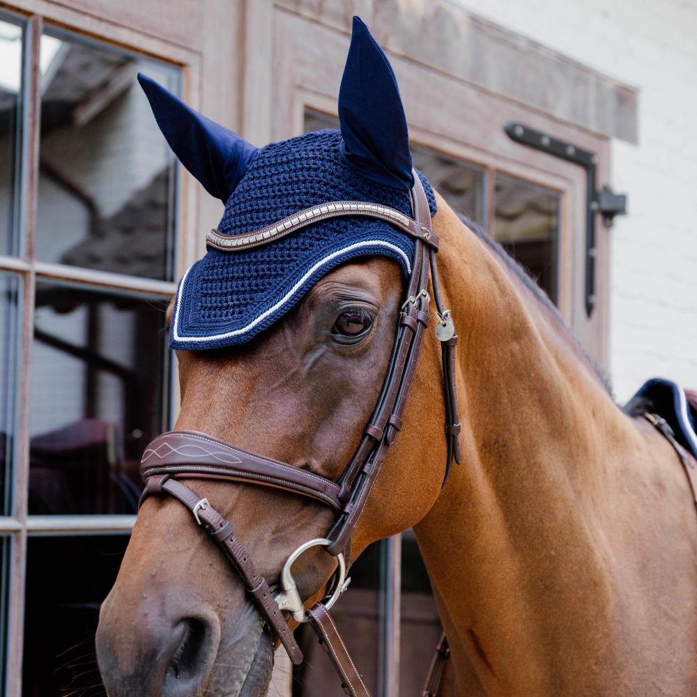 Fly Veil Wellington Diamond Rope | Kentucky Horsewear | Comfort — Image 9