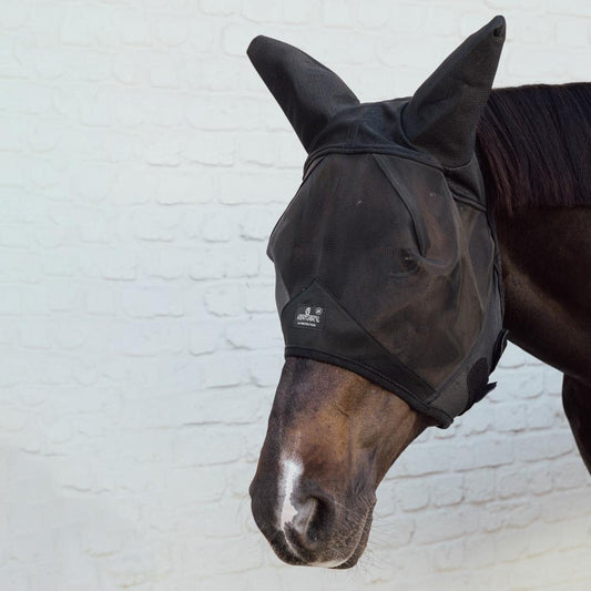 Fly Mask with ears soundless | Kentucky Horsewear | Comfort — Image 2