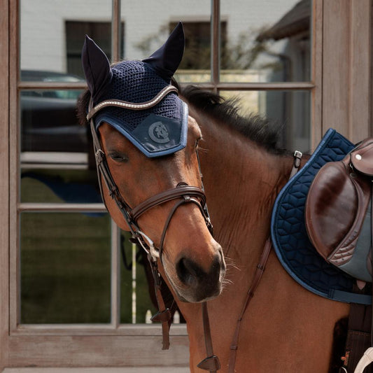 Fly Veil Wellington Sparkling | Kentucky Horsewear | lightweight — Image 2
