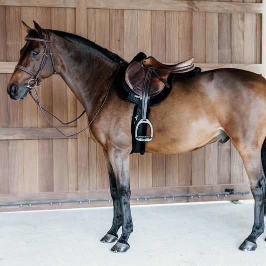Kentucky Saddle Pad Hunter vegan sheepskin jumping