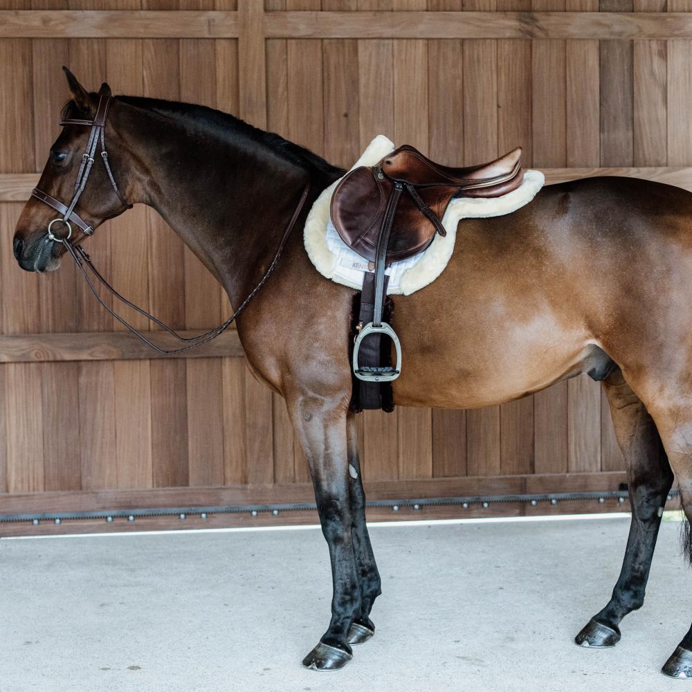 Kentucky Saddle Pad Hunter vegan sheepskin jumping