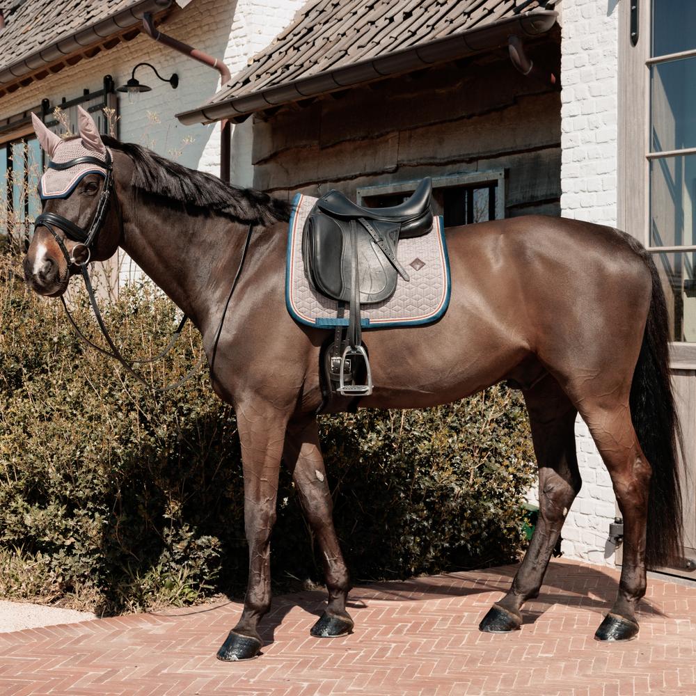Fly Veil Wellington Pied-de-Poule | Kentucky Horsewear | Comfort — Image 4