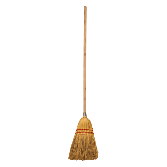 Straw Broom  | Grooming Deluxe | lightweight