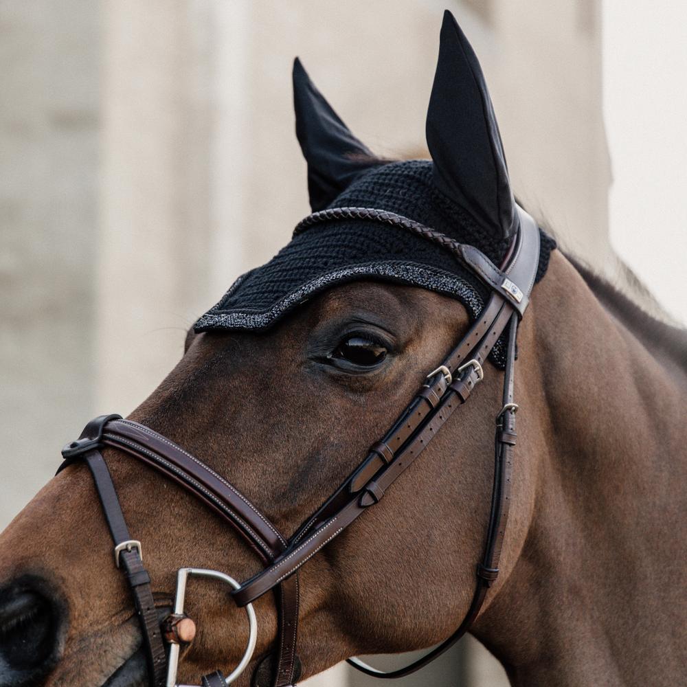Fly Veil Wellington Glitter Stone | Kentucky Horsewear | glittery — Image 6