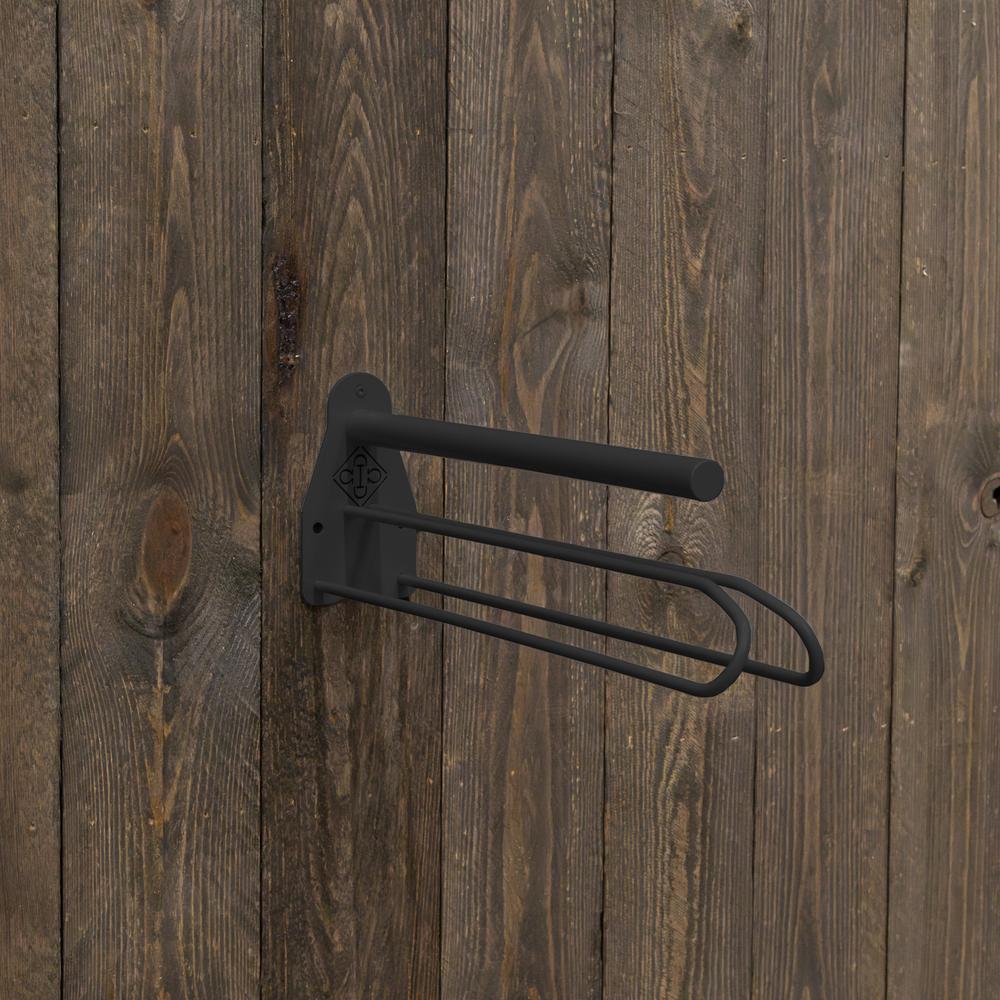 Saddle Rack metal with saddle pad holder | Grooming Deluxe | Space-saving — Image 4