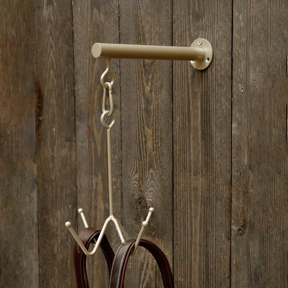 Bridle Hook 4 prong with wall attachment | Grooming Deluxe | durable — Image 10