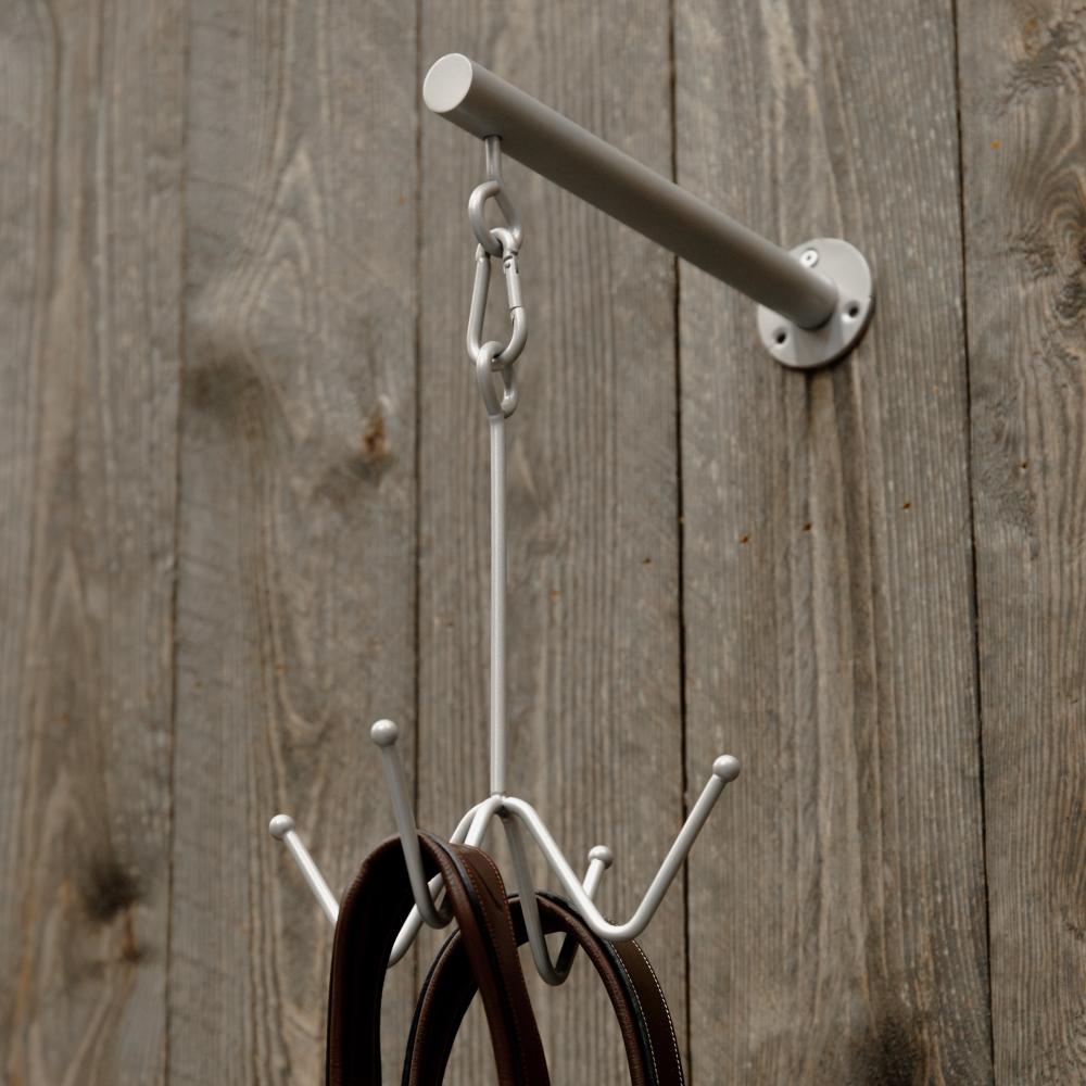 Bridle Hook 4 prong with wall attachment | Grooming Deluxe | durable — Image 15