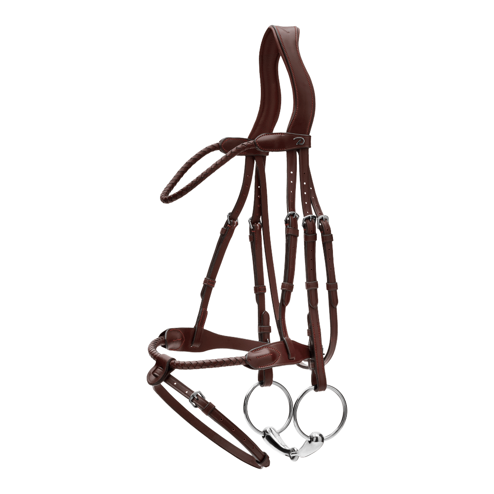 Braided Noseband Bridle with Removable Flash NE | Dy'on | Durability