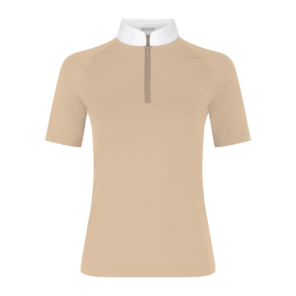 Show Shirt Women Classic with Glitter Zipper Short Sleeve | Kentucky Horsewear | ShirtElegance — Image 4