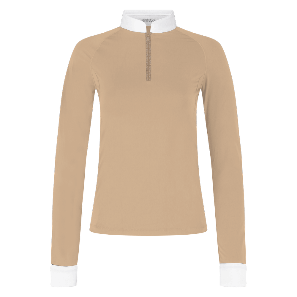 Show Shirt Women Classic with Glitter Zipper Long Sleeve | Kentucky Horsewear | glitterzipper — Image 5