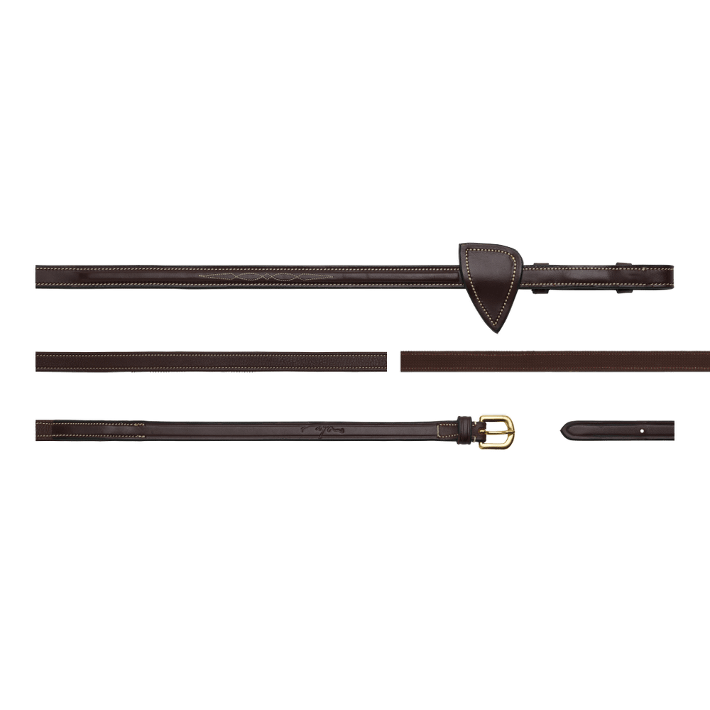1/2" Hunter Reins | Dy'on | — Image 3