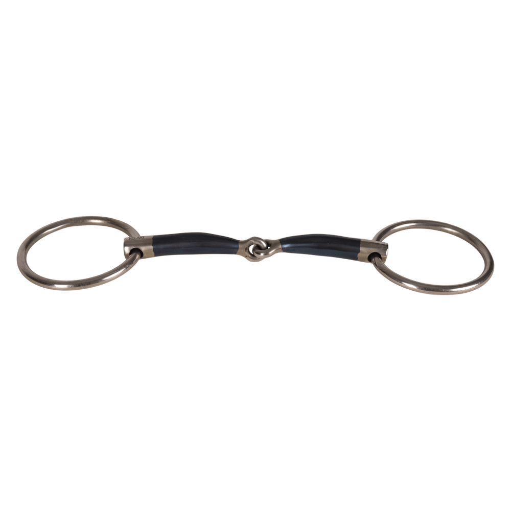 Velari Snaffle Loose Ring Single Jointed Sweet Iron