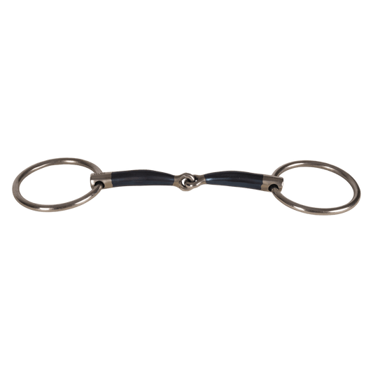 Velari Snaffle Loose Ring Single Jointed Sweet Iron
