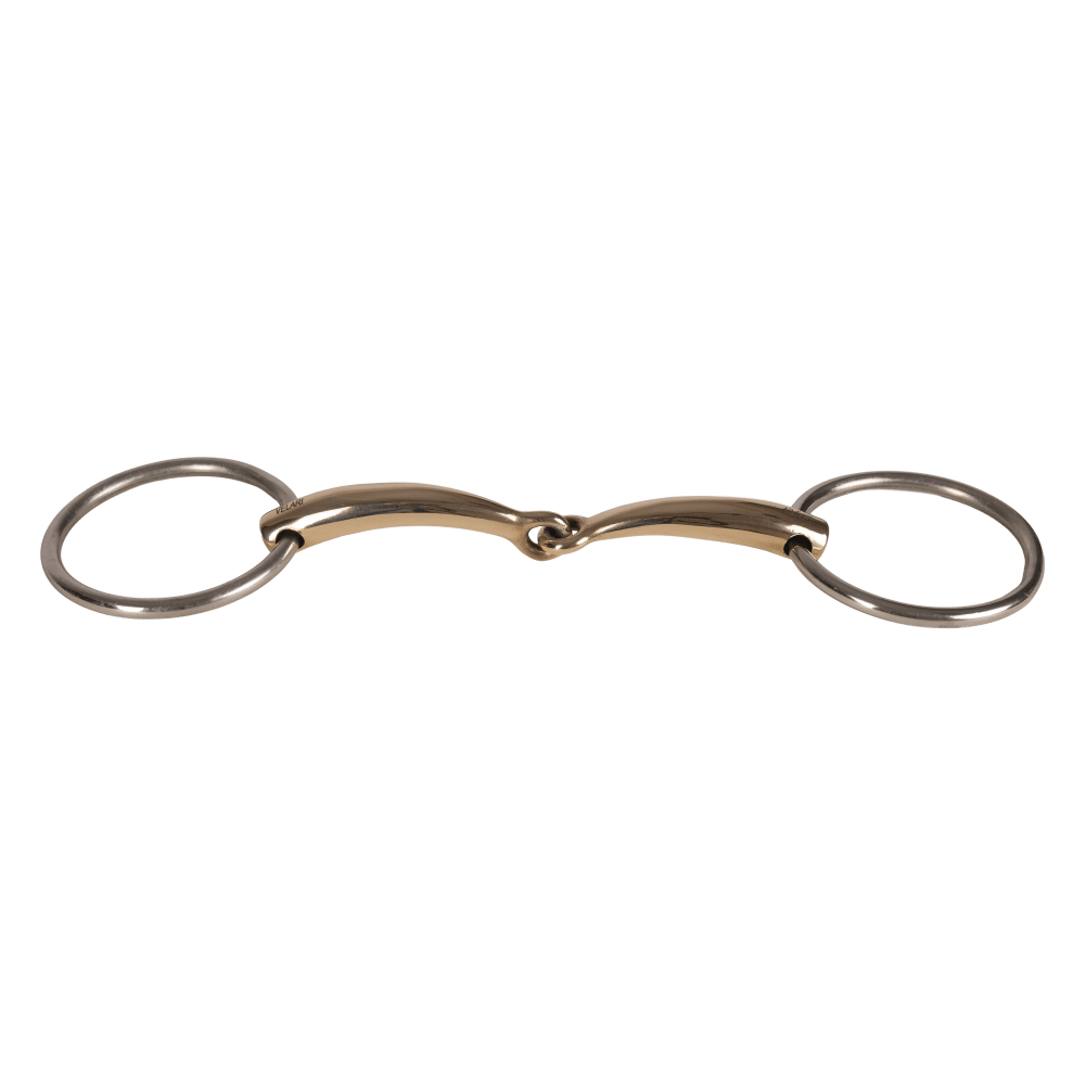 Snaffle Loose Ring Single Jointed Sweet Copper | Velari | LooseRing