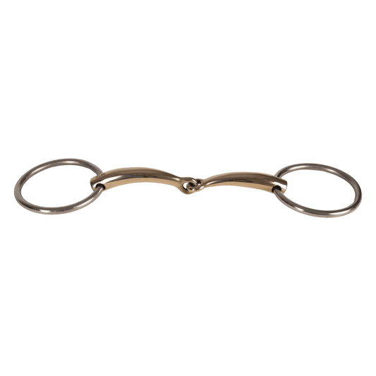 Snaffle Loose Ring Single Jointed Sweet Copper | Velari | LooseRing