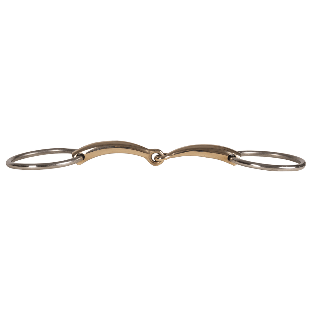 Snaffle Loose Ring Single Jointed Sweet Copper | Velari | LooseRing — Image 2