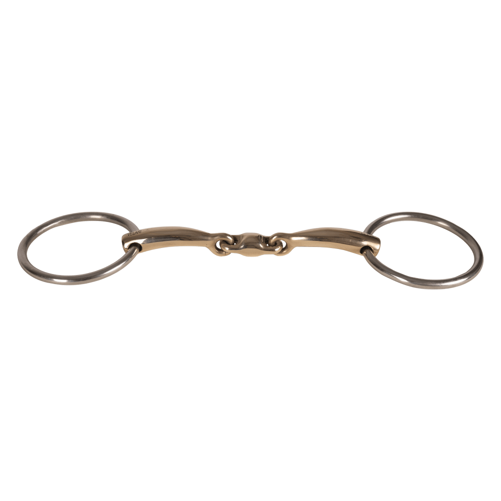 Snaffle Loose Ring Double Jointed Sweet Copper | Velari | doublejointed