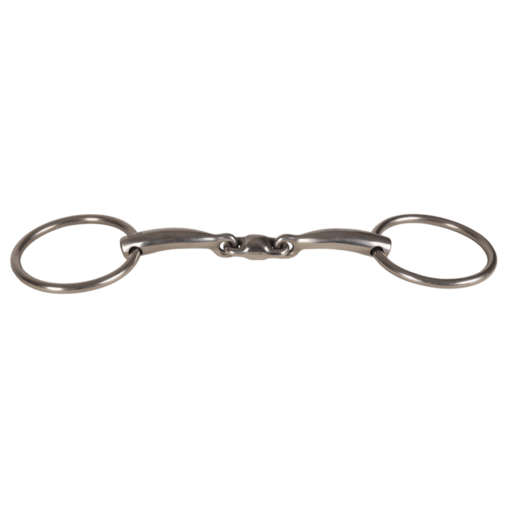 Snaffle Double Jointed Loose Ring Stainless Steel | Velari | doublejointed
