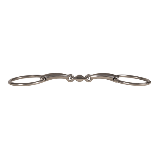 Snaffle Double Jointed Loose Ring Stainless Steel | Velari | doublejointed — Image 2