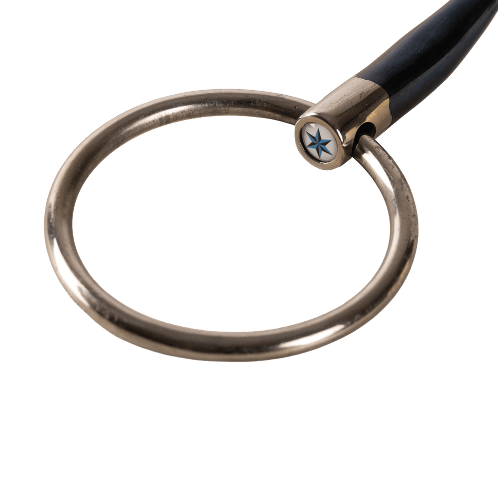 Velari Snaffle Loose Ring Single Jointed Sweet Iron