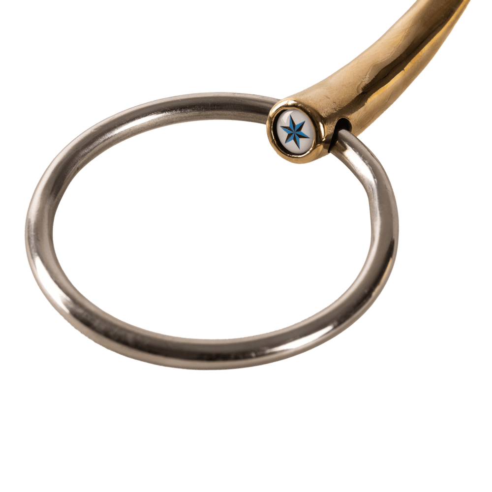 Snaffle Loose Ring Single Jointed Sweet Copper | Velari | LooseRing — Image 4
