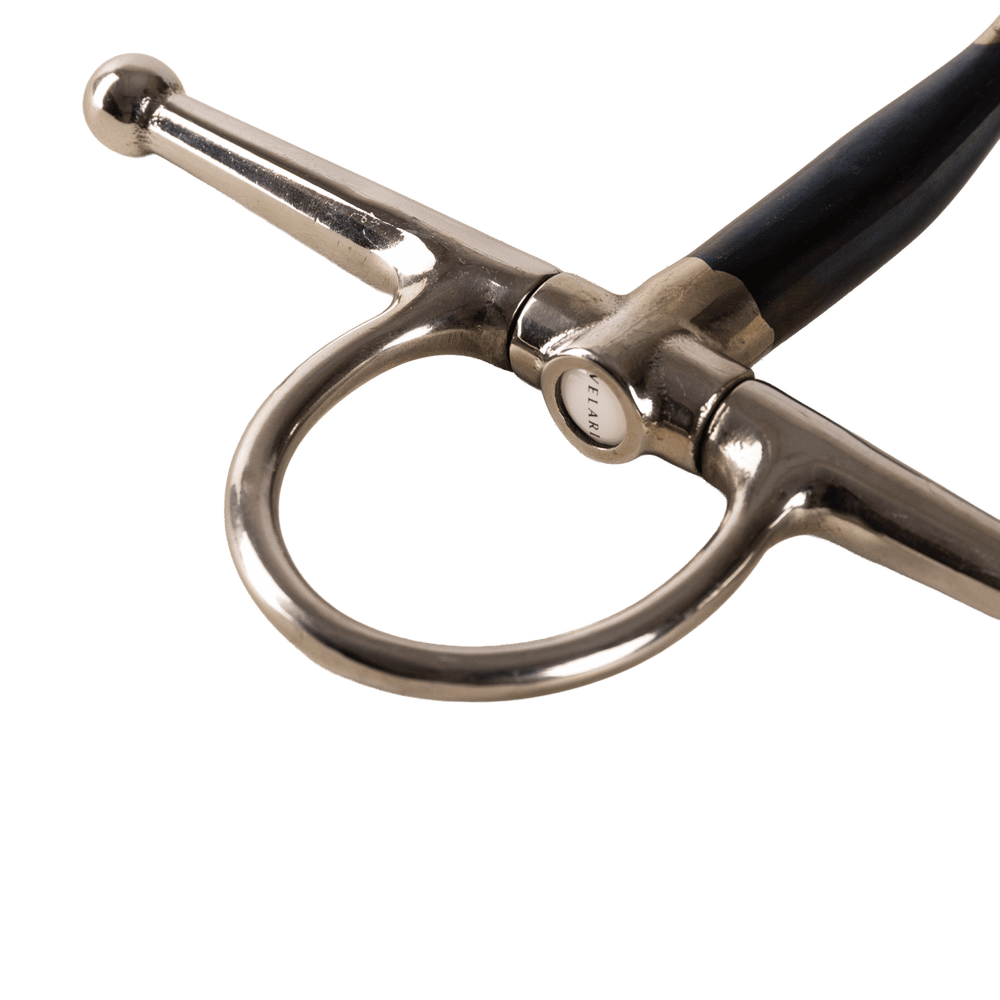 Full Cheek Bit Double Jointed Sweet Iron | Velari | FullCheek — Image 4