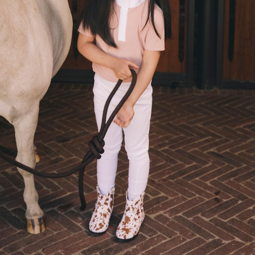 Girl Riding Leggings Full Grip Sammy Kids | Kentucky Horsewear | Lightweight — Image 8
