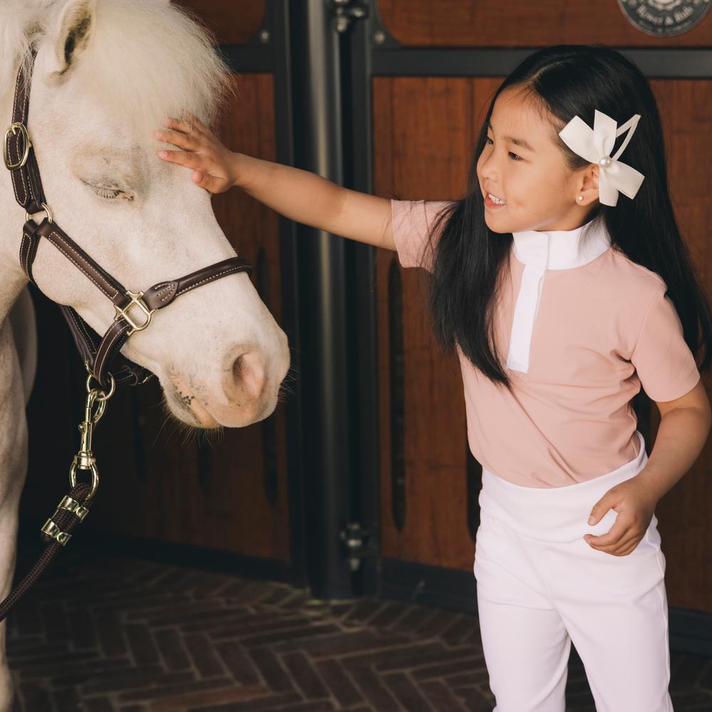 Girl Riding Leggings Full Grip Sammy Kids | Kentucky Horsewear | Lightweight — Image 16
