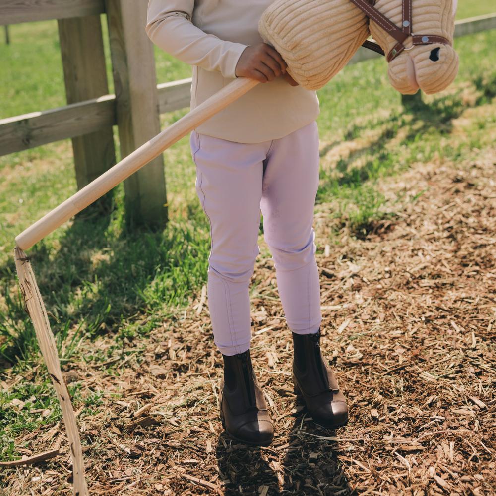 Girl Riding Leggings Full Grip Sammy Kids | Kentucky Horsewear | Lightweight — Image 5