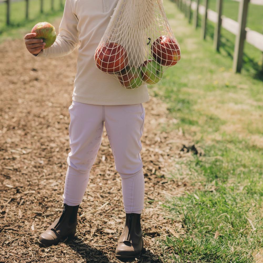 Girl Riding Leggings Full Grip Sammy Kids | Kentucky Horsewear | Lightweight — Image 6
