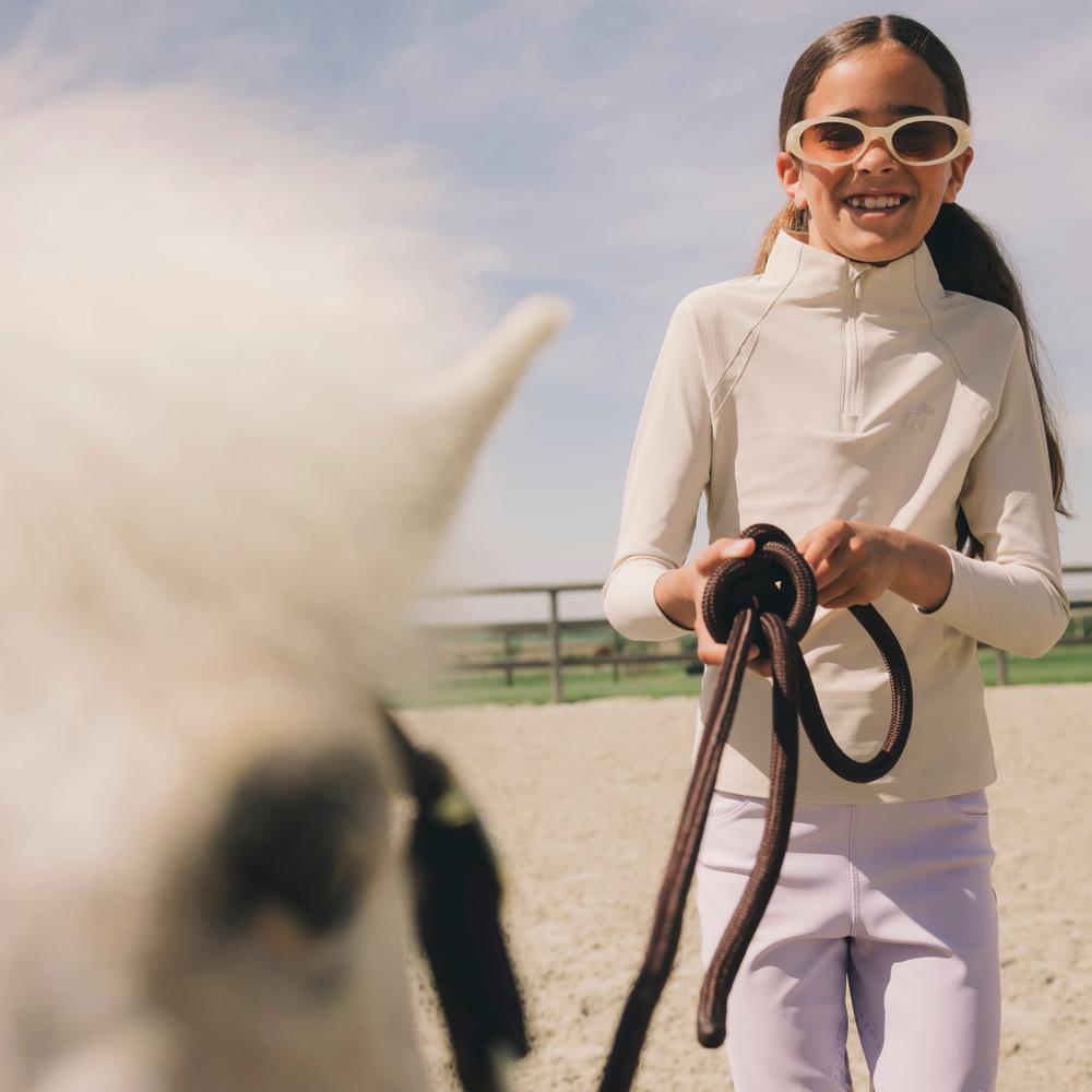 Girl Training Shirt Long Sleeve Madrid kids  | Kentucky Horsewear | Lightweight — Image 4