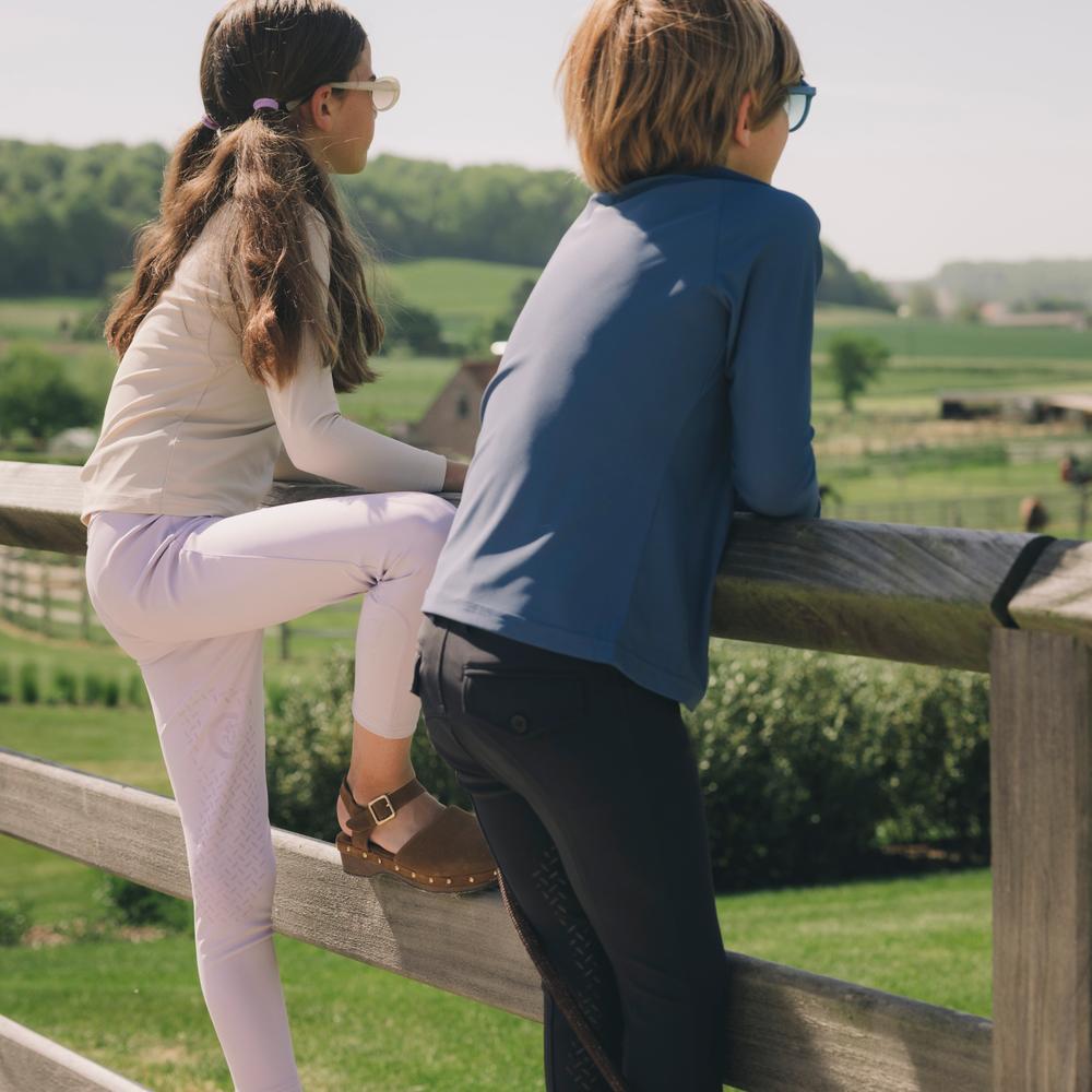 Boy Breeches Knee Grip Mexico City Kids  | Kentucky Horsewear | Lightweight — Image 10
