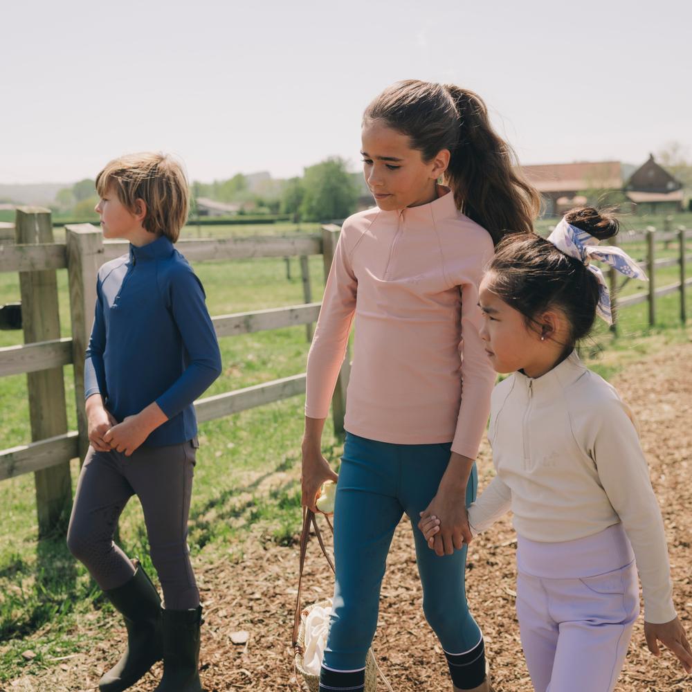 Boy Breeches Knee Grip Mexico City Kids  | Kentucky Horsewear | Lightweight — Image 6