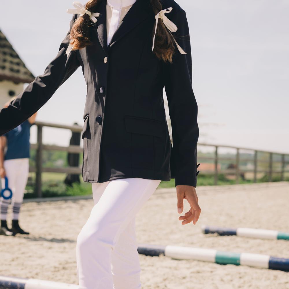 Girl Breeches Knee Grip Miami City Kids | Kentucky Horsewear | Lightweight — Image 5