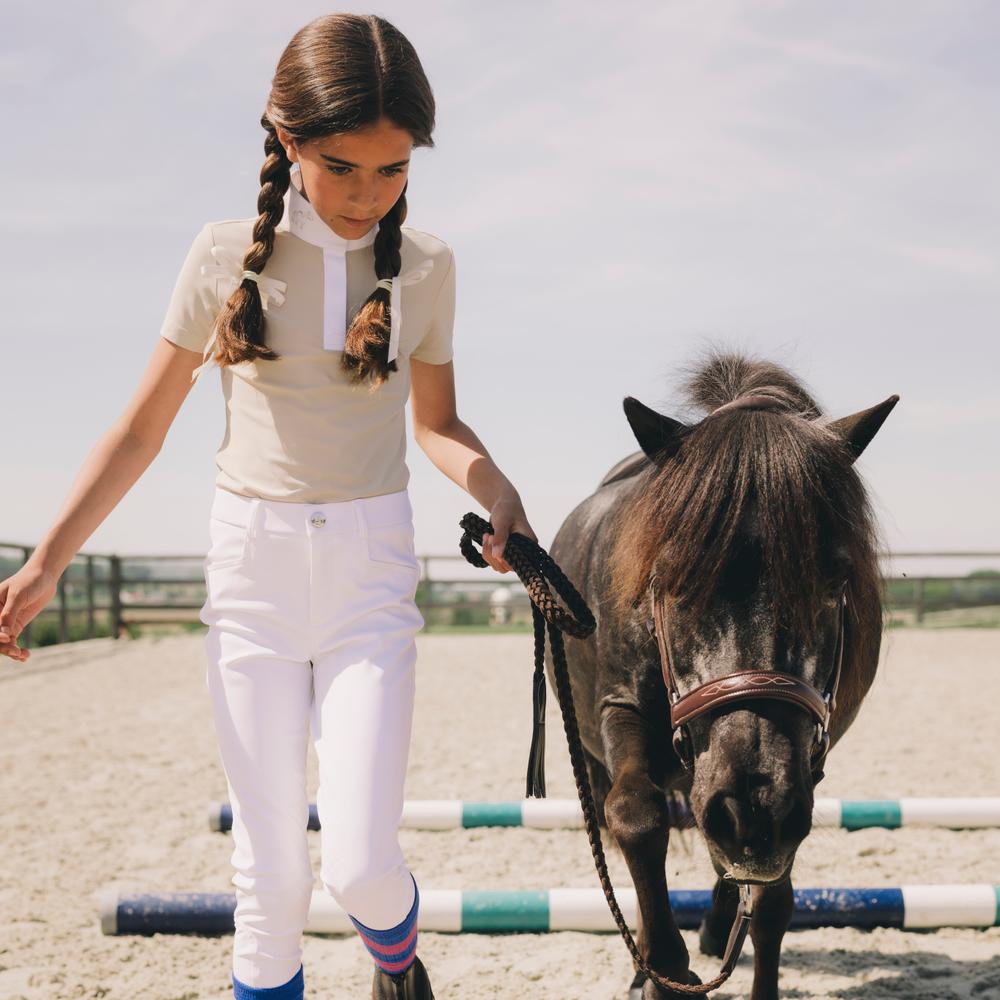 Girl Breeches Knee Grip Miami City Kids | Kentucky Horsewear | Lightweight — Image 6