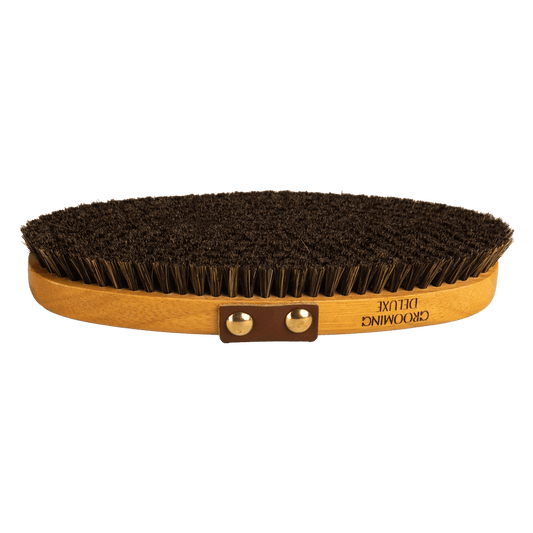 Overall Brush Medium with Horse Hair | Grooming Deluxe | HorseHair
