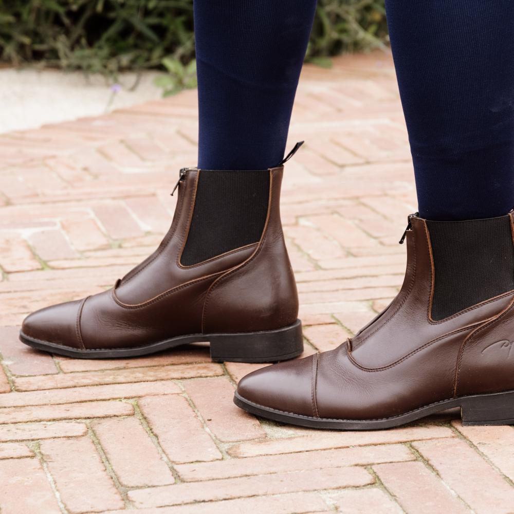 Short Boots Front Zipper | Dy'on | PremiumLeather — Image 14