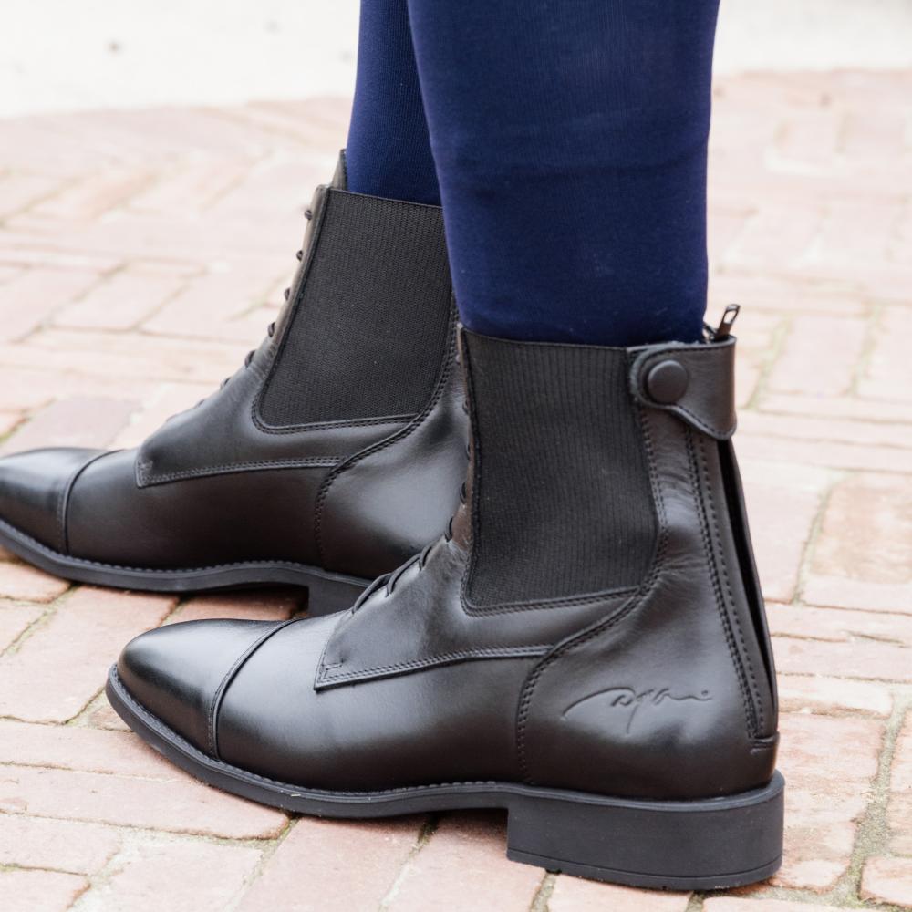 Short Boots Front Laces | Dy'on | premiumleather — Image 16