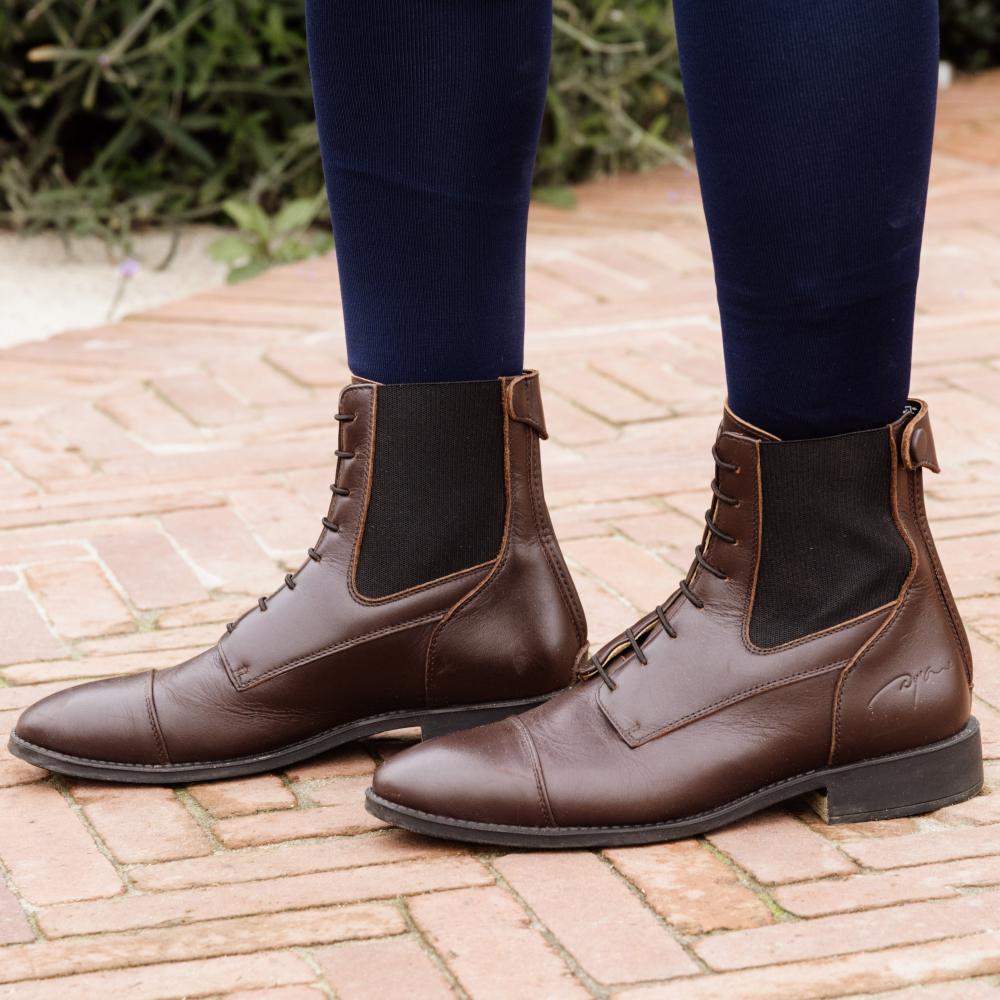 Short Boots Front Laces | Dy'on | premiumleather — Image 2