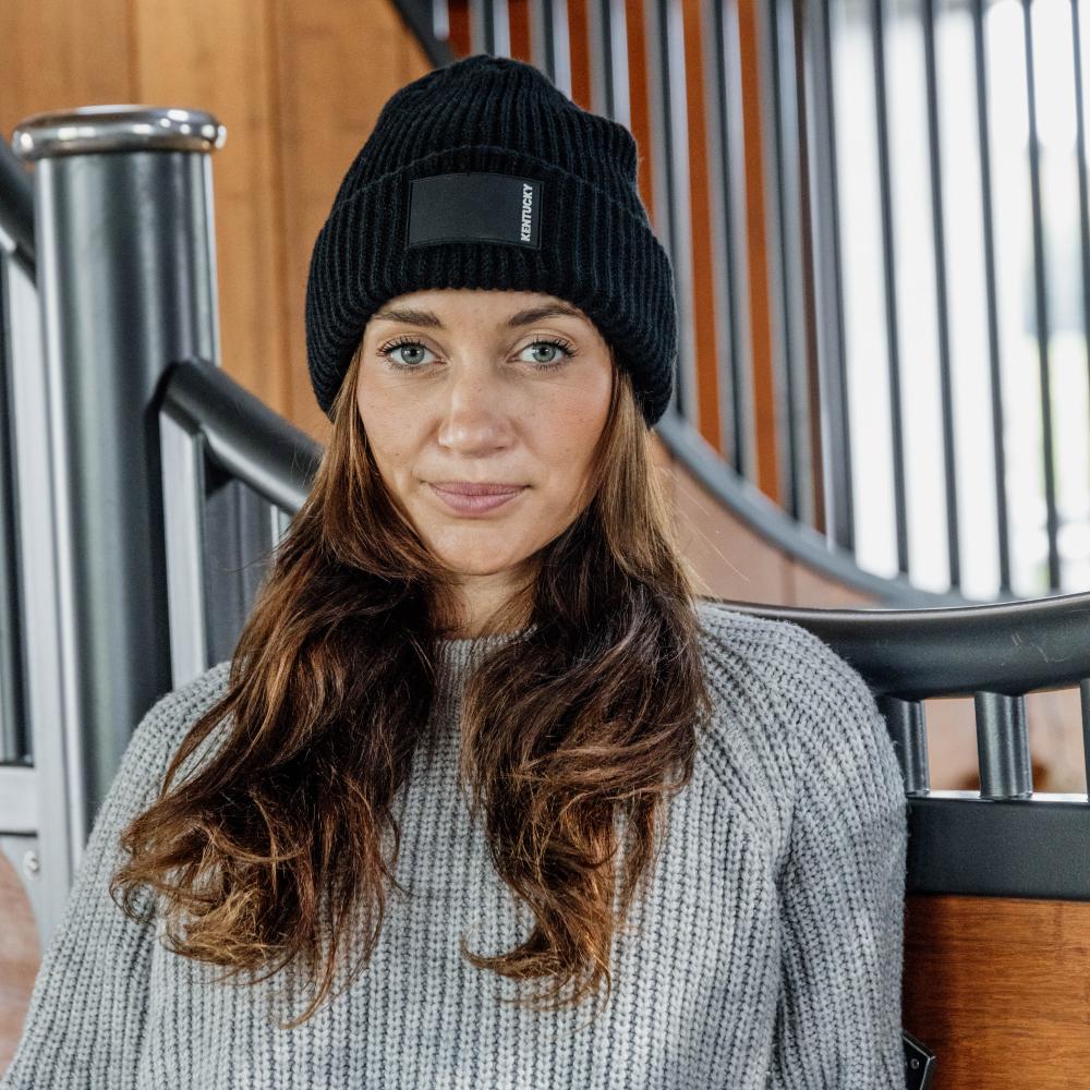 Beanie Rubber Logo | Kentucky Horsewear | Fashionable — Image 8